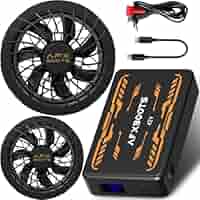 Amazon.co.jp: AFXBOOTS ファンバッテリーセット 2025最新型 42V